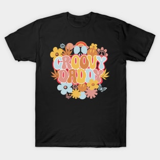 Groovy Daddy Shirt, Hippie Daddy T-Shirt